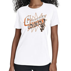 San Francisco Giants Starter Women's Drive-In T-Shirt - White T-shirts