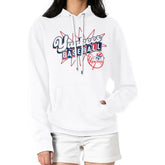 New York Yankees Starter Women's Drive-In Pullover Hoodie - White Hoodies