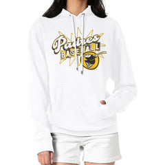 San Diego Padres Starter Women's Drive-In Pullover Hoodie - White Hoodies