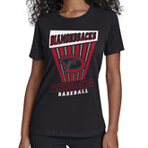 Arizona Diamondbacks Starter Women's Poster Print T-Shirt - Black T-shirts