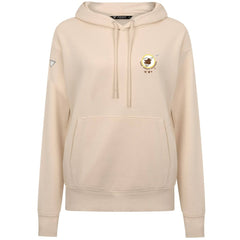 San Diego Padres Levelwear Women's Cooperstown Collection Adorn Core Logo Pullover Hoodie - Khaki Hoodies