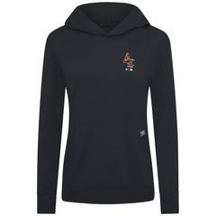 Baltimore Orioles Levelwear Women's Cooperstown Collection Relay Core Logo Pullover Hoodie - Black Hoodies