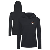 San Francisco Giants Levelwear Women's Cooperstown Collection Relay Core Logo Pullover Hoodie - Black Hoodies
