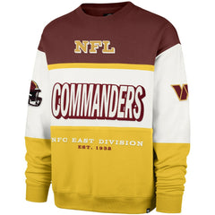 Washington Commanders '47 Breeze Maximalist Sweatshirt Burgundy/Gold