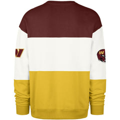 Washington Commanders '47 Breeze Maximalist Sweatshirt Burgundy/Gold
