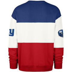 New York Giants '47 Breeze Maximalist Sweatshirt Royal/Red