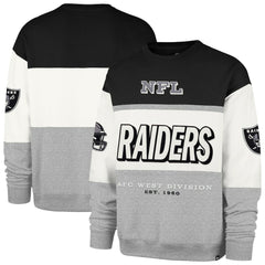 Las Vegas Raiders '47 Breeze Maximalist Sweatshirt Black/Gray