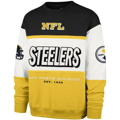 Pittsburgh Steelers '47 Breeze Maximalist Sweatshirt Black/Gold
