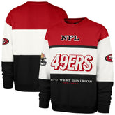 San Francisco 49ers '47 Breeze Maximalist Sweatshirt Scarlet/Black