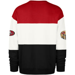 San Francisco 49ers '47 Breeze Maximalist Sweatshirt Scarlet/Black