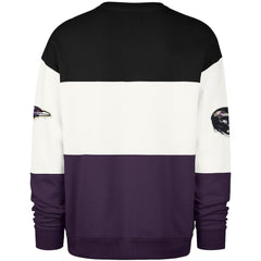 Baltimore Ravens '47 Breeze Maximalist Sweatshirt Black/Purple