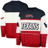 Houston Texans '47 Breeze Maximalist Sweatshirt Navy/Red