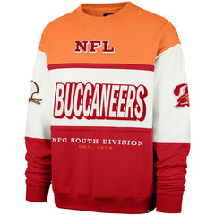 Tampa Bay Buccaneers '47 Throwback Breeze Maximalist Sweatshirt Orange/Red