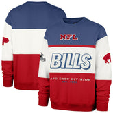 Buffalo Bills '47 Throwback Breeze Maximalist Sweatshirt Royal/Red