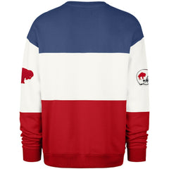Buffalo Bills '47 Throwback Breeze Maximalist Sweatshirt Royal/Red