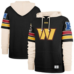 Washington Commanders '47 Split Zone Cornerback Duo Hoodie Black