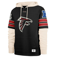 Atlanta Falcons '47 Split Zone Cornerback Duo Hoodie Black