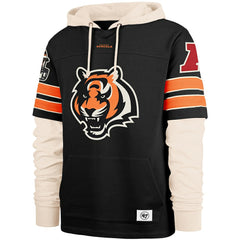 Cincinnati Bengals '47 Split Zone Cornerback Duo Hoodie Black