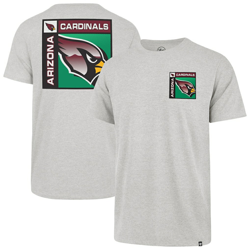 Arizona Cardinals '47 Chrome Plate Franklin T-Shirt Gray