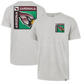 Arizona Cardinals '47 Chrome Plate Franklin T-Shirt Gray