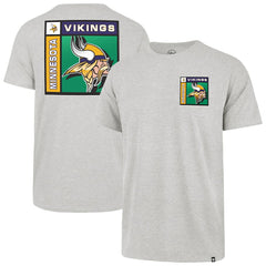 Minnesota Vikings '47 Chrome Plate Franklin T-Shirt Gray