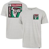 Atlanta Falcons '47 Chrome Plate Franklin T-Shirt Gray