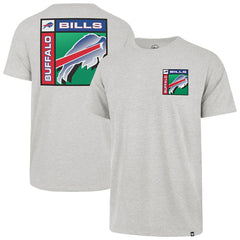Buffalo Bills '47 Chrome Plate Franklin T-Shirt Gray