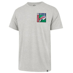 Buffalo Bills '47 Chrome Plate Franklin T-Shirt Gray