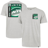 New York Jets '47 Chrome Plate Franklin T-Shirt Gray