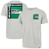 Seattle Seahawks '47 Chrome Plate Franklin T-Shirt Gray
