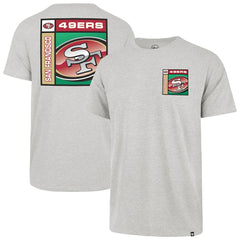 San Francisco 49ers '47 Chrome Plate Franklin T-Shirt Gray