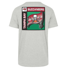 Tampa Bay Buccaneers '47 Chrome Plate Franklin T-Shirt Gray
