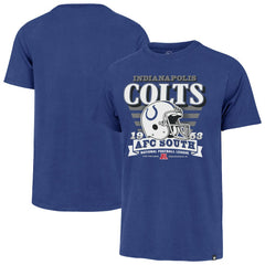 Indianapolis Colts '47 Stripe Splash Franklin Throwback T-Shirt Royal