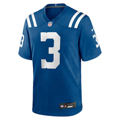 NFL Spencer Shrader Indianapolis Colts Team Game Jersey - Royal