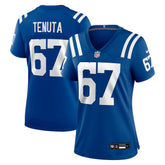 NFL Luke Tenuta Indianapolis Colts Women's Team Game Jersey - Royal