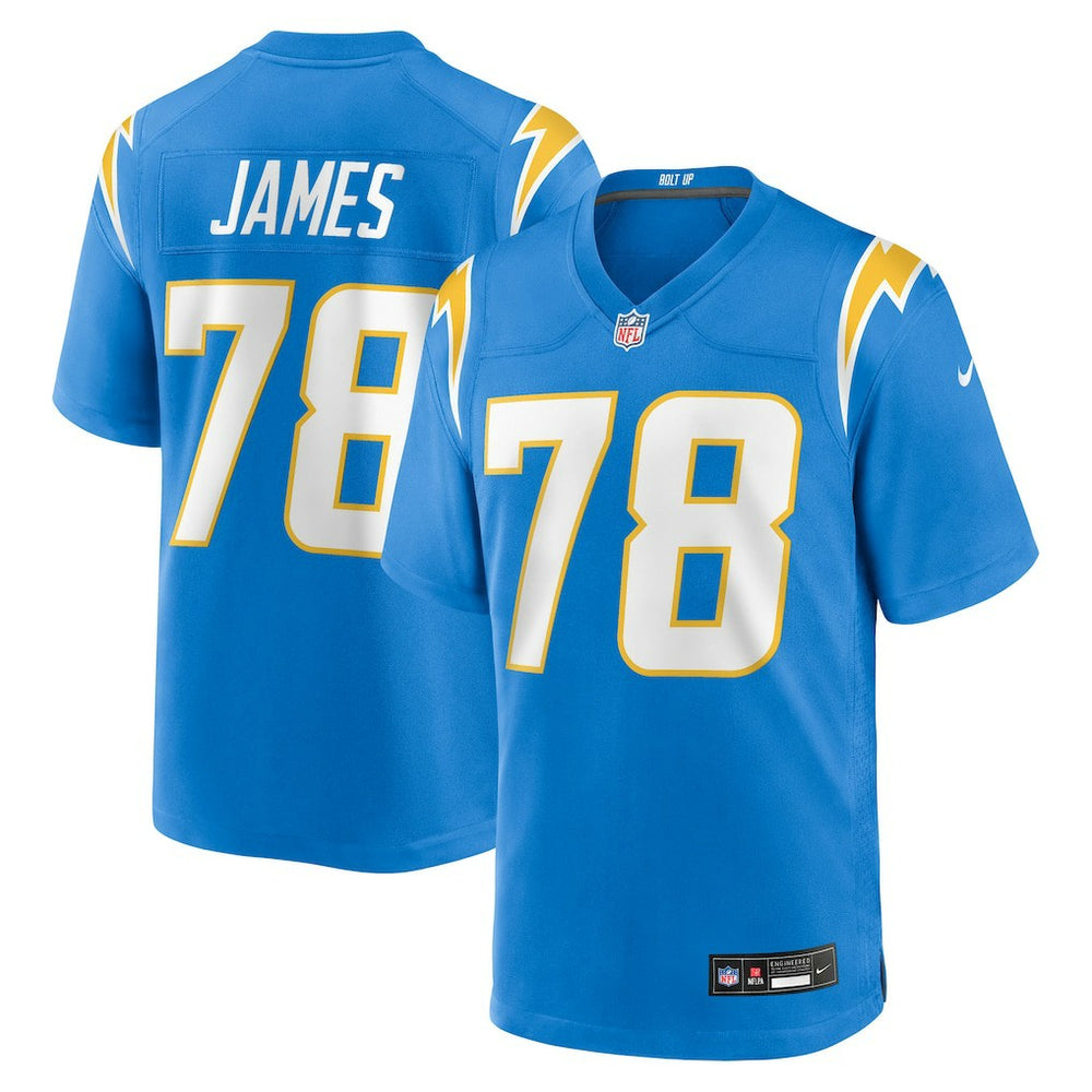 NFL Andre James Los Angeles Chargers Team Game Jersey - Powder Blue