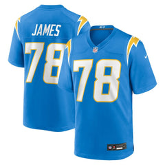 NFL Andre James Los Angeles Chargers Team Game Jersey - Powder Blue