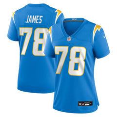 NFL Andre James Los Angeles Chargers Women's Team Game Jersey - Powder Blue