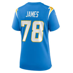 NFL Andre James Los Angeles Chargers Women's Team Game Jersey - Powder Blue
