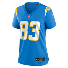 NFL Tyler Conklin Los Angeles Chargers Women's Team Game Jersey - Powder Blue
