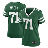 NFL Josh Myers New York Jets Women's Game Jersey - Legacy Green