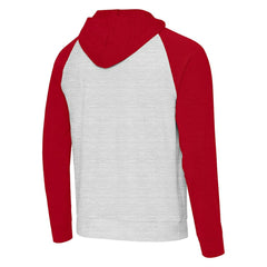 San Francisco 49ers Antigua Urgent Pullover Hoodie Scarlet/Gray