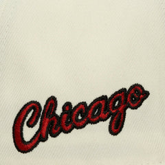 Chicago Bulls Ochre Dusted Double Two-Toned Pro Crown Adjustable Hat Cream