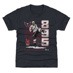 NHL Alexander Ovechkin Washington Capitals 500 Level Youth NHL All-Time Leading Goal Scorer Vertical T-Shirt - Navy