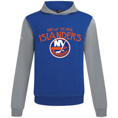 NHL New York Islanders Levelwear Ultimate Mission Pullover Hoodie - Royal/Gray