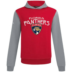 NHL Florida Panthers Levelwear Ultimate Mission Pullover Hoodie - Red/Gray