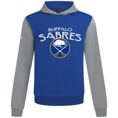 NHL Buffalo Sabres Levelwear Ultimate Mission Pullover Hoodie - Royal/Gray