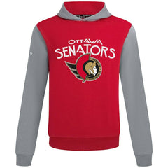 NHL Ottawa Senators Levelwear Ultimate Mission Pullover Hoodie - Red/Gray