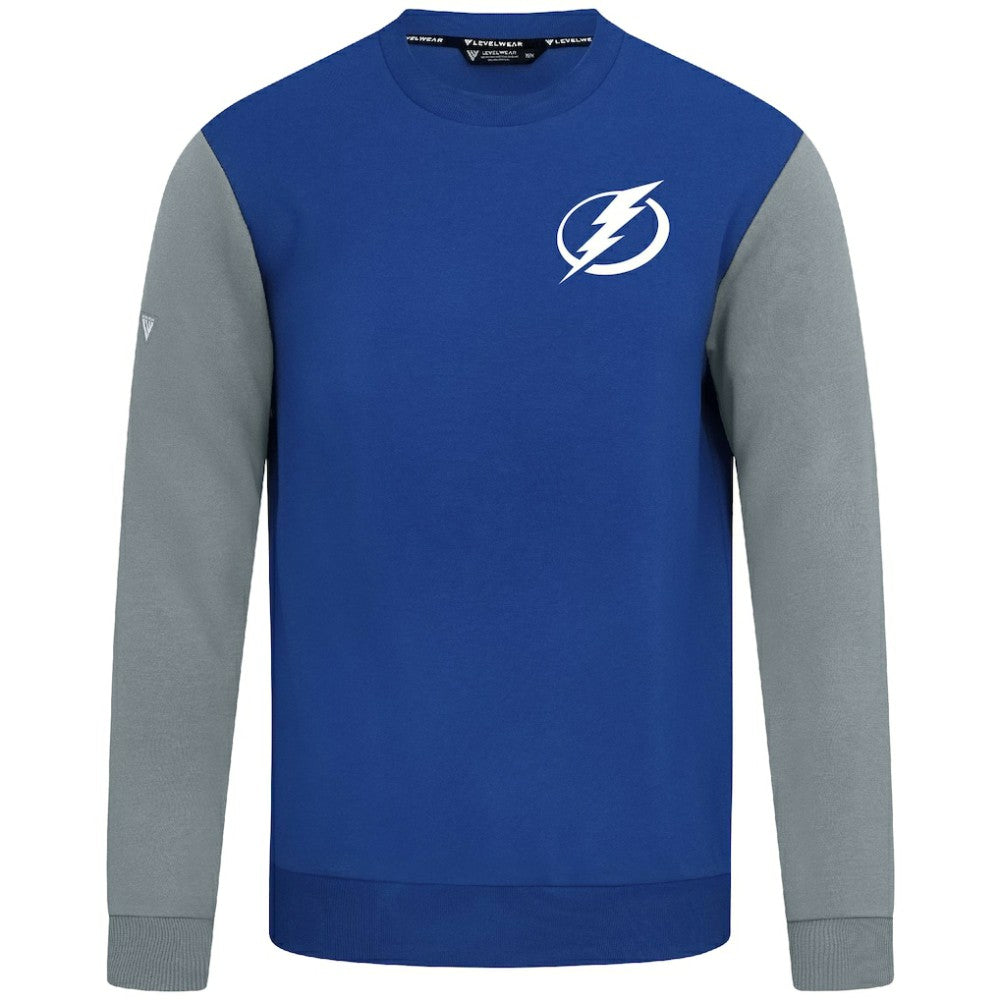 NHL Tampa Bay Lightning Levelwear Ultimate Response Sweatshirt - Royal/Gray