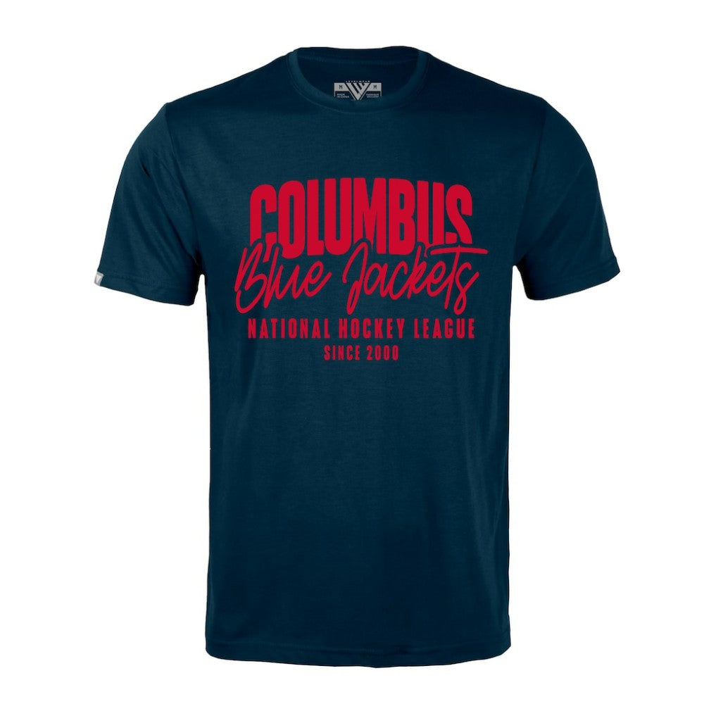 NHL Columbus Blue Jackets Levelwear Richmond Response T-Shirt - Navy